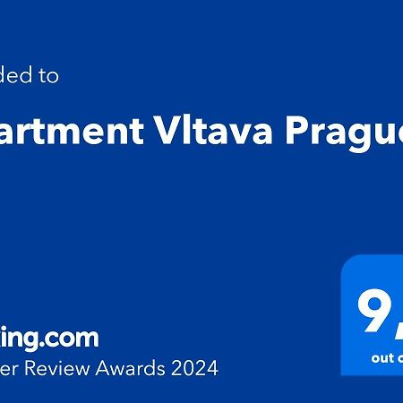 Apartment Vltava Prag Dış mekan fotoğraf